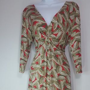 Proden jungle leaf dress
